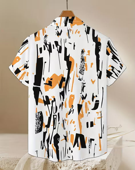 Men Printed Regular Fit Shirt