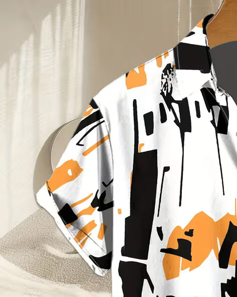 Men Printed Regular Fit Shirt