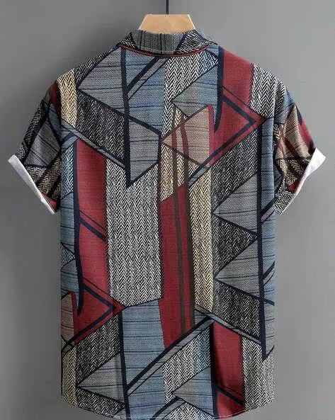 Men Printed Regular Fit Shirt